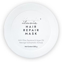 Iluvia Hydrophobic Hair Repair Mask (Humidity-Resistant, Anti-Frizz Hair Mask, Restores The Hairs Moisture Balance, Repairs Dry, Brittle, Chemically Treated Hair, 200 Gram - Fresh