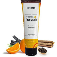 Sirona Vitamin C Face Wash For Men & Women  125 Ml | Suitable For All Skin Type | Provides Radiance, Removes Impurities & Soothes Skin