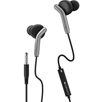 Zebronics Bro In Ear Wired Earphones With Mic, 3.5Mm Audio Jack, 10Mm Drivers, Phone/Tablet Compatible (Black)