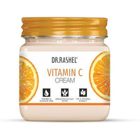 Dr.Rashel Vitamin C Cream For Men & Women With Goodness Of Orange Extract & Glycerin (380 Ml) | Hydrating & Moisturizing Facial Cream |Soothing & Cleansing Facial Cream For All Skin Types