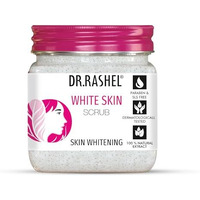 Dr.Rashel White Skin Scrub For Skin Whitening, Skin Lightening, Dark Spot, Reduce Pigmentation (380 Ml)