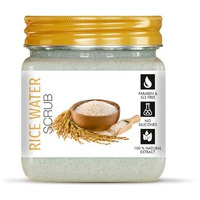 Dr.Rashel Rice Water Face Scrub For Men & Women (380 Ml) | Hydrating & Moisturizer Scrub | Cleanser Scrub For Deep Exfoliation & Soothnes | Dead Skin Cell Remover Facial Scrub For All Skin Types