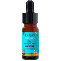 Pilgrim 2% Salicylic Acid Face Serum Anti-Acne | Fights Active Acne & Pimples | Reduces Blackheads,Oiliness, Excess Oil & Bumpy Texture | Bha Based Exfoliant | For Women And Men I10 Ml