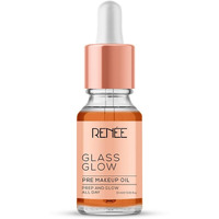 Renee Glass Glow Pre Makeup Oil Primer 10Ml| Non Sticky, Smoooth Finish| Hydrates, Repairs & Nourishes Skin| Adds Natural Glow To The Skin