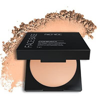 Renee Face Base Compact Powder Cashew Beige 9Gm, Enriched With Hyaluronic Acid & Vitamin E, Long - Lasting, Easy Blend, Matte Finish, For All Skin Types