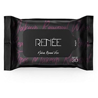 Renee Makeup Removal Wipes 30 Count, Effortlessly Erase Makeup, Hydrate & Soothe Skin With Cucumber & Aloe Vera Extracts -Extracts - Antioxidant, Anti-Inflammatory & Skin-Conditioning Formula