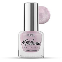 Renee Metallicious Nail Paint- Light Chestnut 10Ml | Quick Drying, Metallic Finish, Long Lasting, Chip Resisting Formula With High Shine & Full Coverage | Acetone & Paraben Free