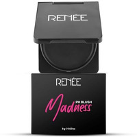 Renee Madness Ph Blush | Instant Unique Pink Payoff | Highly Blendable | Light Weight | Long Lasting | Moisturizing Formula | Enriched With Olive | Macadamia & Shea | Paraben Free & Cruelty Free | 3 Gm