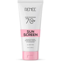 Renee Pore Minimizing Sunscreen Spf 70 With 2% Niacinamide For All Skins, 2% Peptide & 3% Multivitamins, 50Ml