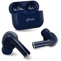 Ptron Newly Launched Bassbuds Neo Tws Earbuds, Hd Mic & Trutalk Enc Calls, Game/Music Modes, 35Hrs Playtime, In-Ear Bluetooth 5.3 Headphones, Type-C Fast Charging & Ipx5 Water Resistant (Blue)