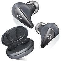 Ptron Bassbuds Wave With Trutalk Ai-Enc Calls, Movie/Music Modes, Deep Bass, Bt5.3 Wireless Headphones, 40Hrs Combined Playtime, In-Ear Tws Earbuds, Touch Control & Typ-C Fast Charging & Ipx4 (Grey)