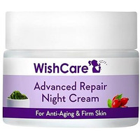 Wishcare Collagen Boosting - Advance Repair Night Cream - With Retinol, Niacinamide, Grapeseed, Sea Algae, Jojoba & Rosehip - For Anti-Aging, Skin Firming & Plumping Skin - 50 Gm (Warnc50)