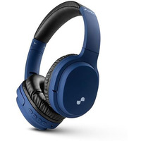 Urbn Thump 550 Bluetooth 5.4 Wireless On Ear Headphone | Hd Sound | Deep Bass | In-Built Mic | Type-C Charging | Foldable | Aux | Micro Sd Card | 1 Year Replacement Warranty (Blue)