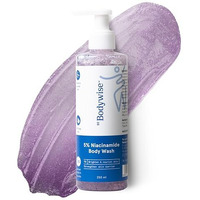Be Bodywise 5% Niacinamide Brightening Body Wash | Hydrates & Deep Cleanses Skin | For Glowing & Hydrated Skin | With Aloe Vera, Vitamin B3 & E | For All Skin Types | 250Ml