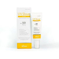 Uv Doux D-Tan Aqua Sunscreen Lotion Enriched With Enriched With 3% Niacinamide, 2% Vitamin C, 1% Hyaluronic Acid, 1% Ceramide, Aloe Vera & Vitamin E | Spf 50 Pa++++ Broad Spectrum, 50 Ml