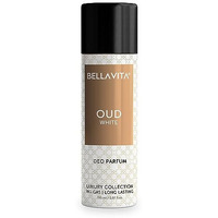 Bella Vita Luxury Oud White No Gas Body Spray Deodorant Parfum For Men With Orange, Fressia & Tobacco | Woody Long Lasting Body Perfume Deo 150 Ml