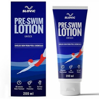Slovic Pre Swim Lotion For Kids 200Ml - Apply Before Swimming | Body Lotion | Swimming Cream For Chlorine Protection | Swimmers Waterproof Pool Cream | Upto 80 Mins Of Water Resistance