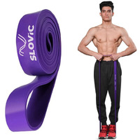 Slovic Resistance Band Set [45 Kg] | Latex Free Resistance Bands For Workout For Men & Women | Resistance Band For Pull Up | Resistance Band For Legs Workout | Home Gym Equipment For Home Workout