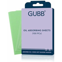 Gubb Blotting Paper For Oily Skin - 100 Oil Absorbing Sheets For Men & Women | DoesnT Smudge Makeup - Oil Blotting Sheets For Face | Pocket-Sized Oil Blotting Papers For On-The-Go Use - Assorted