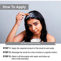 Bare Anatomy Scalp Scrub With Natural Ahas, Coconut & Sugar | Get Up To 99% Dandruff Reduction | Dandruff Remover | Oily Scalp Exfoliator Hair Scrub | Sulphate & Paraben Free | For Women & Men | 250G