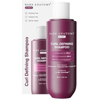 Bare Anatomy Curl Defining Shampoo | Curl Retention & 2X Frizz Protection For 48 Hours | Powered By Coconut Oil, Hyaluronic Acid & Castor Oil | Sulphate & Paraben Free | Women & Men | 250 Ml