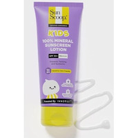 Sunscoop Kids 100% Mineral Sunscreen Lotion Spf 30+ Pa++++ | Paediatrician Recommended | Prevents Tanning & Sunburn | Sweat & Water Resistant | Safe For Sensitive Skin | For 1+ Years | 75 Gm
