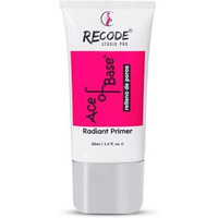 Recode Ace Of Base Radiant Primer For Face Makeup 30Ml | Shimmery Finish |Applicable On All Skin Types | Blurs Fine Lines, Wrinkles & Pores
