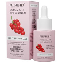 Blushlin 3% Kojic Acid Face Serum For Glowing Skin With 10% Vitamin C & Ginseng | Niacinamide Serum For Pigmentation And Dark Spot | Face Serum For Men & Women (30 Ml)