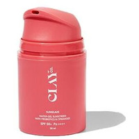 Clayco Sunglaze Sunscreen Spf 50 Pa++++ | Probiotic & Ceramide-Infused | Lightweight, Non-Greasy & Fast-Absorbing | Broad Spectrum Uva, Uvb & Blue Light Protection | Hydrating & Brightening | For All Skin Types (50Ml)