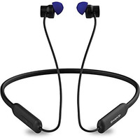 Snapup Musique V600 Air In Ear Bluetooth Wireless Neckband With Upto 20H Of Playtime, Magnetic Earbuds With Hall Function,Enc Technology, Bt V5.3 And 13Mm Dynamic Sound Driver - Blue