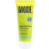 Moxie Beauty Super Defining Curl Cream - 96% Hair Moisture Retained | For Curly & Wavy Hair | Made With Mango Seed, Cocoa Butter & Almond Oil | (120 Ml)