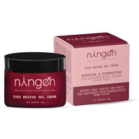 Ningen Eyes Revive Gel Cream | Under Eye Cream For Dark Circles, Wrinkles, Puffy Eyes & Anti Ageing (10G) | Hyaluronic Acid & Niacinamide | Cruelty & Paraben Free | For Men & Women | All Skin Types
