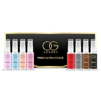 Og Beauty Luxury Perfume Gift Set - Unique Scents, Long-Lasting Eau De Parfum - Smokey, Woody, Shadow, Gallant, Pristine, Charade, Enchant, Solace - Pack Of 8 (5Ml Each)