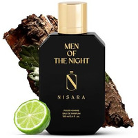 Nisara Men Of The Night Perfume For Men - 100 Ml Eau De Perfume | Long Lasting Eau De Parfum | Citrus-Chypre-Musky Fragrance | With Bergamot, Lemon, Musk,Amber, Wood| Edp Scent Spray For Men | Premium Perfume For Him