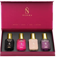 Nisara Long Lasting Woman Perfume Gift Set 4X15Ml(60Ml) | Notes:- Warm Vanilla, Floral Woody Musky With | Midnight Tease | Girl Power | Vanilla Rush | Miss Gorgeous | Travel & Pocket Friendly Perfume Kit For All Moods & Occasions | Ideal Gift For Woman, Wife, Friend, Girlfriend