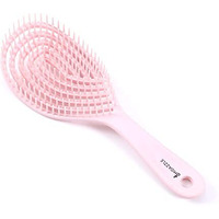 Midazzle Premium Gradient Pink 3D Hair Brush (India's Fastest Growing Hair Brush Brand) For Men & Women | All Hair Types (Mdhb00014)