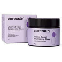Cureskin Vitamin Boost D Tan Face Mask For Glowing Skin | D Tan Pack For Tan Removal | Fruit Based Aha Tan Removal De Tan Face Pack Mask For Women & Men | Detan Pack For Tan Removal | Tan Removal Cream