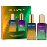 Bellavita Ghost & Night Fever | Long Lasting 2X20Ml Edp Perfume For Man And Woman | With Bergamot, Cedarwood | Premium Unisex Fragrance For Men And Women