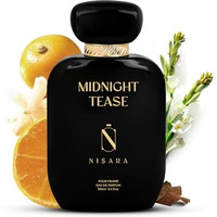 Nisara Midnight Tease Perfume For Women, 100Ml Girl Long Lasting Liquid Eau De Parfum, Floral Woody Musky Fragrance With Musk, Cedarwood & Vanilla Notes