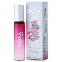 Skinn By Titan Celeste Long Lasting Everyday Eau De Parfum Spray For Women - 20 Ml | Wood Fragrance | Women's Fragrance | Miniature Perfumes | Pocket-Size Scents|Travel Size Fragrances