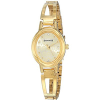 Sonata Pankh Analog Champagne Dial Women's Watch Nm8085Ym05/Nn8085Ym05/Np8085Ym05