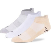 Supersox Ankle Sports Socks For Women, Made With Breathable, Anti Odour & Moisture Absorbent Cotton With Durable Welt & Cushioned Bottom (Pack Of 3) (In, Alpha, Free Size, Multicolor)