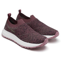 Asian Women's Casual Slip-On Sneaker & Walking Shoes With Ultra Soft Cushion Lightweight Shoes For Women's & Girl's | Breeze-01 Mauve