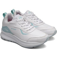 Asian Women Destiny-02 Running And Casual Wear Running Shoes With Laces, Lightweight And Comfortable Shoes Gym And Sports Shoes For Women & Girls With Stylish Design White Mint