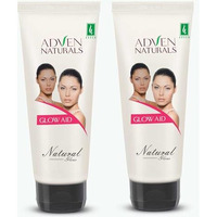 Adven Naturals Glow Aid Cream 100Gm X 2 Pack
