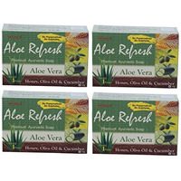 Yaturu Yeturu's Aloe Refresh Premium Soap 100Gms (Set Of 4)