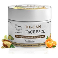 Tnw-The Natural Wash De-Tan Face Pack For Glowing & Radiant Skin | Effective Tan Removal Face Pack | Anti-Tan Face Pack With Orange Extract | 50G