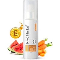 Riyo Herbs Sunscreen Spray Spf 50 Pa+++, Body Sunscreen Spray For Daily Use, Sunscreen For Men & Women, Sunscreen Spf 50 For All Skin Types, 100Ml
