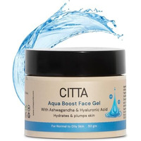 Citta Aqua Boost Face Gel Moisturizer For Women & Men | IndiaS 1St Frosted Texture Face Gel Moisturizer For Normal To Oily Skin | 50 Gm