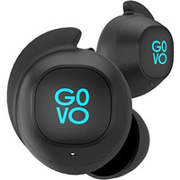 Govo Gobuds 920 Truly Wireless In Ear Earbuds With Mic, 30H Playtime, Fast Charging,Ipx5 Water Resistant, Dual Pairing, Noise Cancellation (Platinum Black)
